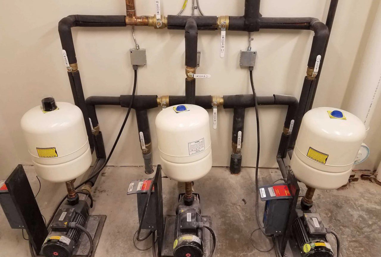 حکم گذاشتن پمپ آب در ساختمان